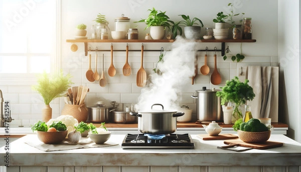 Obraz 주방의 모습