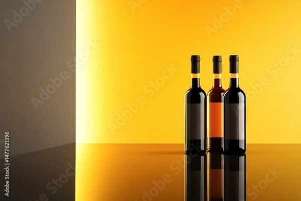 Fototapeta Wine tasting events for guest in the party with elegant wine glasses, wine tasting events for guest in the party with fine atmosphere, wine tasting events for guest in the party in upscale lifestyle ,