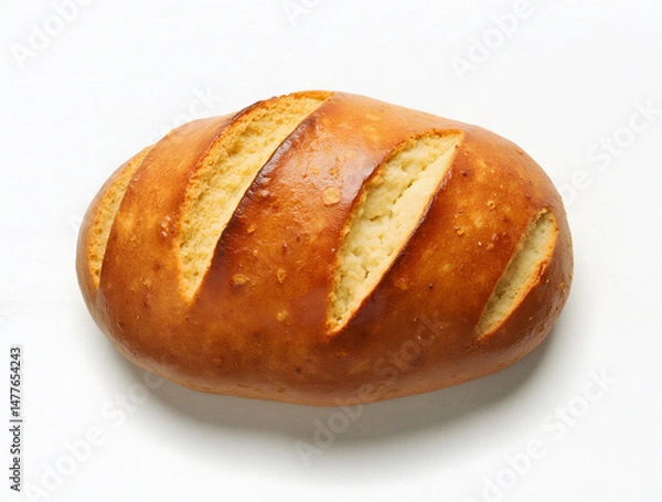 Fototapeta bread isolated on white background