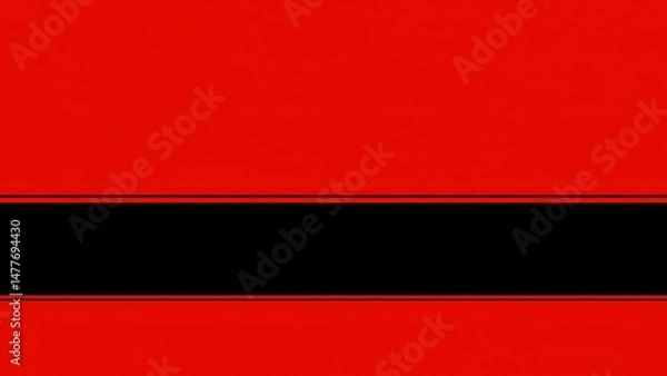 Obraz Red and black graphic background with stripe