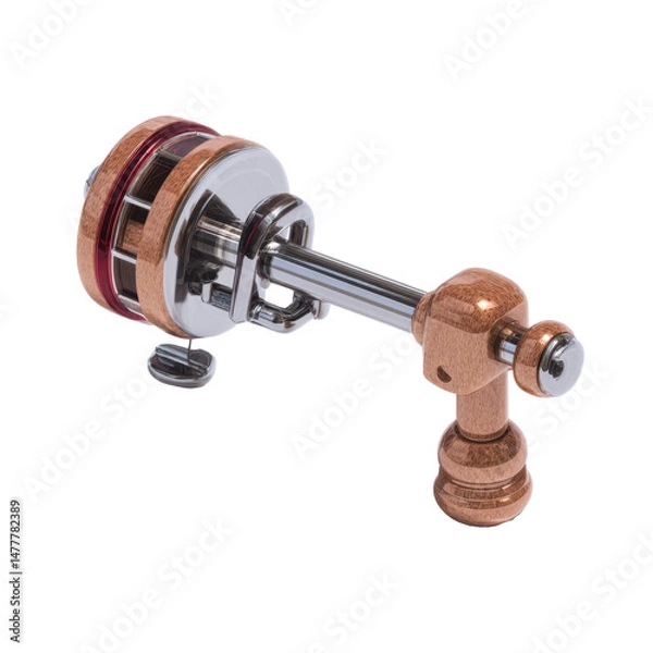 Obraz Toy window crank, ultra realistic uhd photo, on transparent background