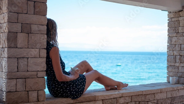Obraz Morning serenity by the sea