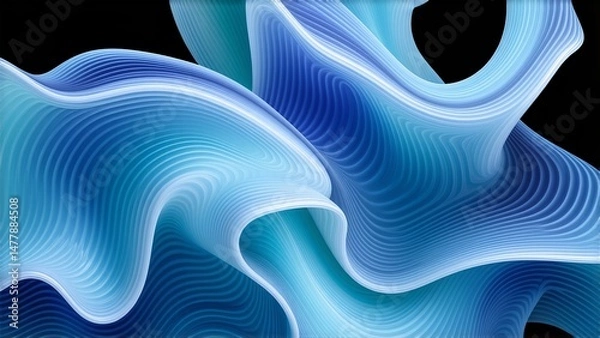 Obraz abstract blue background