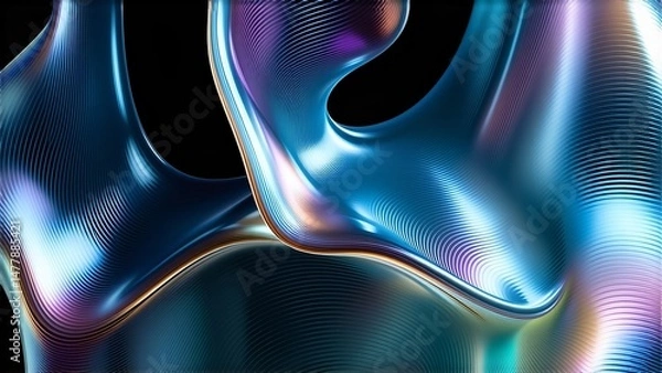 Obraz abstract blue background