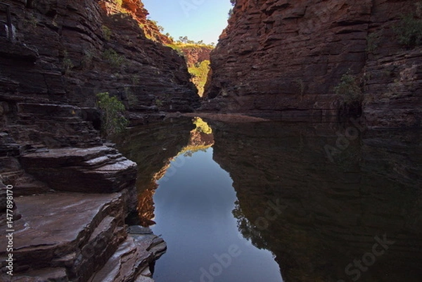 Obraz Joffre Gorge in Karijini National Park, Western Australia, Australia
