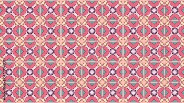 Fototapeta fabric motif. seamless pattern. wallpaper. background. HD