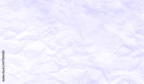 Obraz Crumpled paper. Blank of white paper texture.