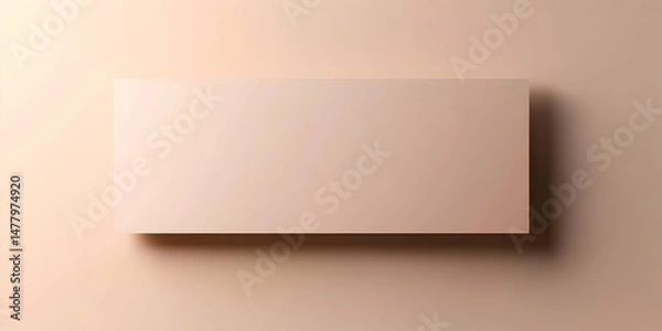 Fototapeta Minimalist Background Surface for Elegant Design Templates and Mockups