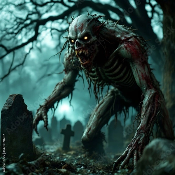 Obraz 
the first zombie