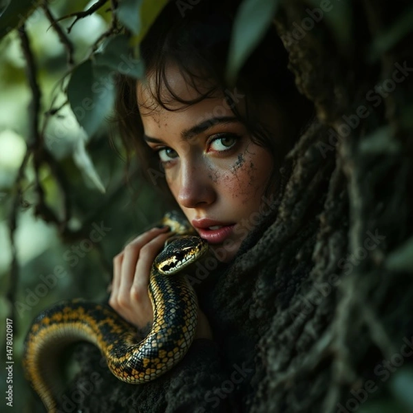 Obraz 
eve in the garden of eden 1