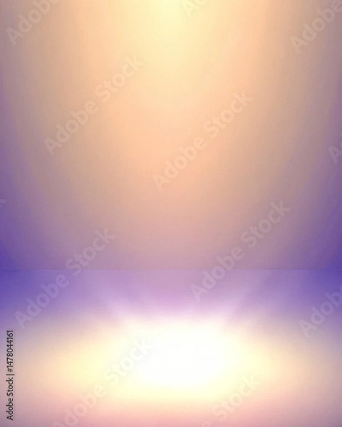 Fototapeta Gradient Background Soft Light Glowing Center Depth Portrait Product Wallpaper Backdrop HD