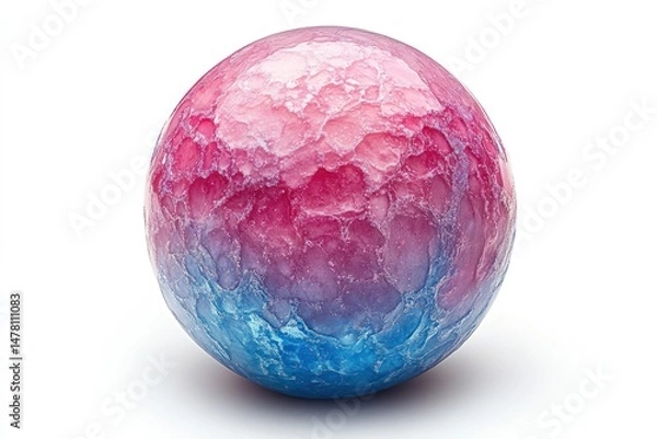 Fototapeta Colorful, textured sphere (1)