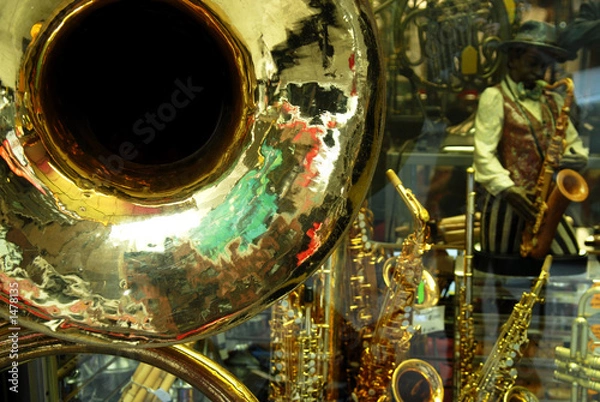 Fototapeta brass instruments