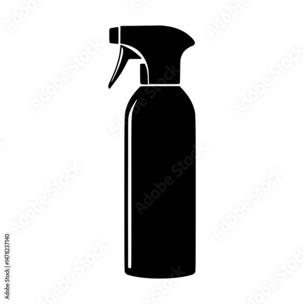 Obraz Spray Bottle Silhouette Icon