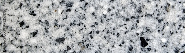 Obraz Close up view of speckled gray stone surface.
