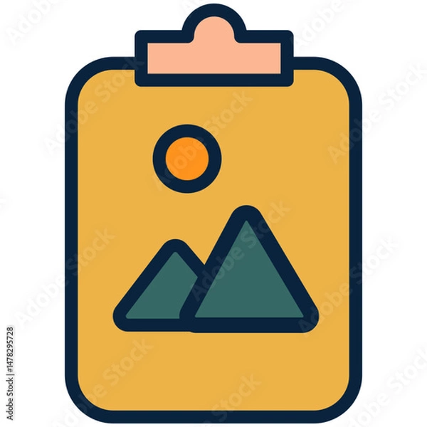Fototapeta photo camera icon