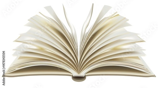 Fototapeta White Background Book Covers: Crafting Elegance, Simplicity, and Timeless Appeal for Captivating Literary Visuals