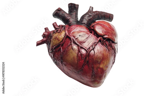 Obraz Explore human heart anatomy and cardiovascular with health