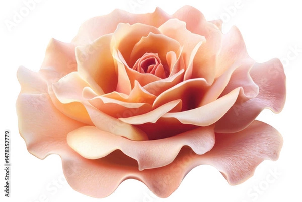 Obraz Capture Soft Bloom, Delicacy in Pastel Rose Close Up Details & Floral Beauty