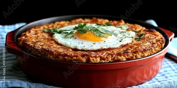 Obraz Savory breakfast casserole