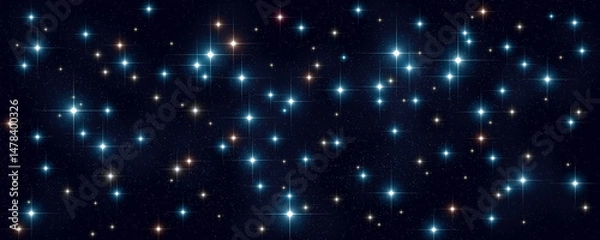 Obraz Blooming Star Clusters