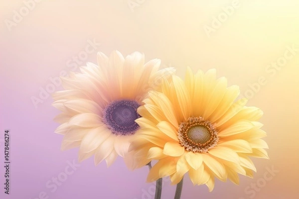 Obraz yellow gerber daisy