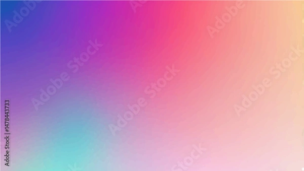 Fototapeta Abstract colorful background with lines showcasing a bright rainbow spectrum pattern.
