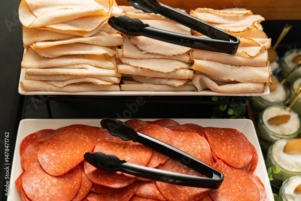 Obraz Turkey and Pepperoni