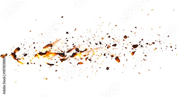 Obraz Explosive Fire Sparks