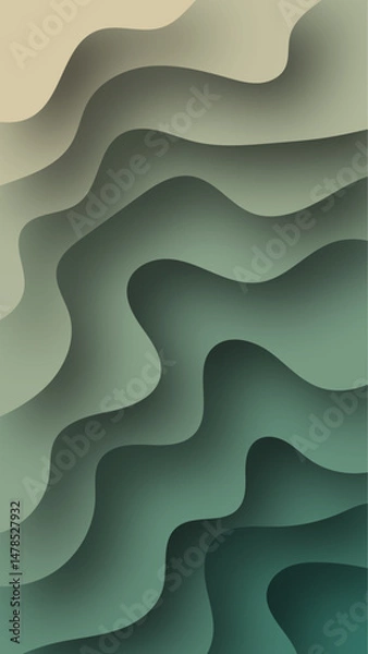 Obraz abstract background paper cut