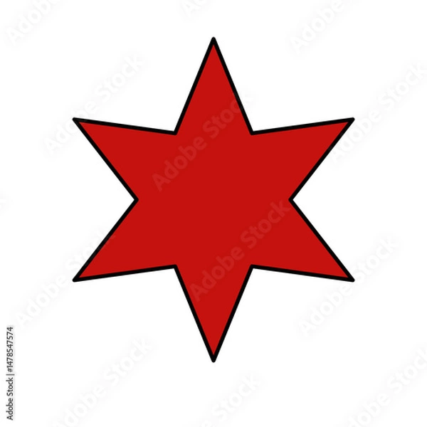 Fototapeta Star burst sticker vector