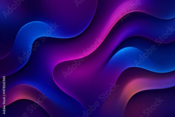 Fototapeta A high-resolution, vibrant and unique abstract background, featuring fluid shapes, dynamic color gradients, and subtle textures. The design should be visually engaging with a modern, artistic feel,