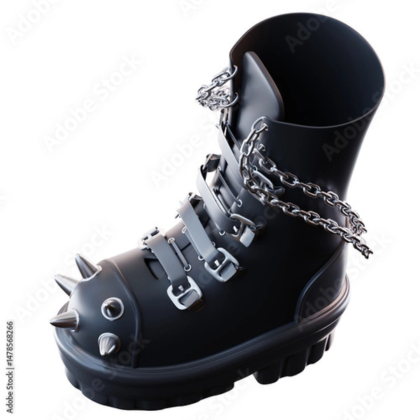 Obraz  3D Illustration Boot