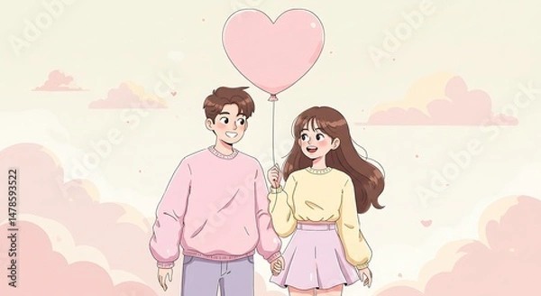 Obraz Heartstrings in the Sky