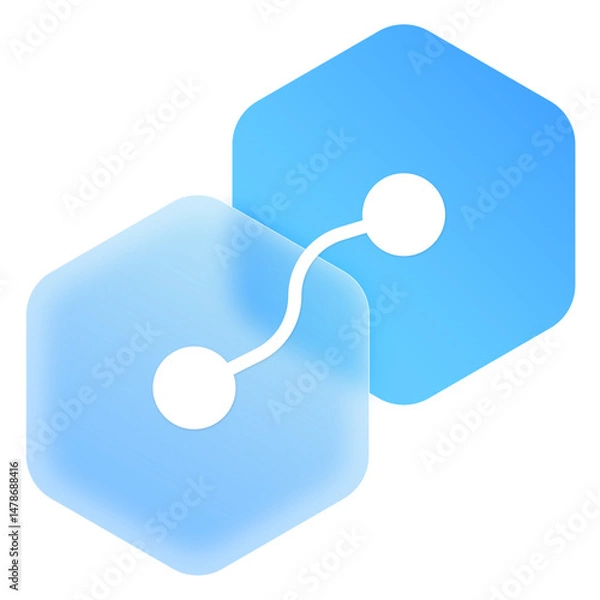 Fototapeta Glassmorphism PopUp 3D Button UI Icon Sign and Symbol Design Illustrator Png Svg	
