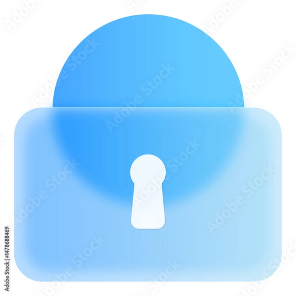 Fototapeta Glassmorphism PopUp 3D Button UI Icon Sign and Symbol Design Illustrator Png Svg	
