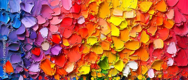 Obraz Colorful Abstract Gradient Background