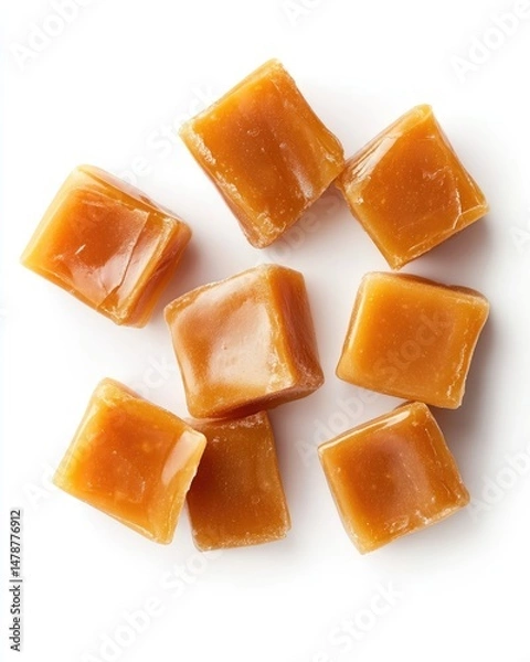 Obraz Sweet caramel squares