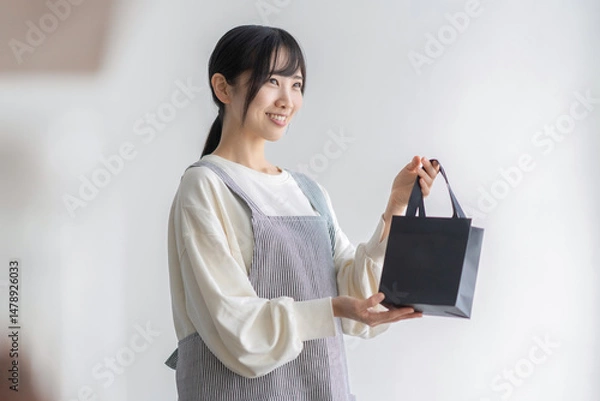 Fototapeta ショップ店員