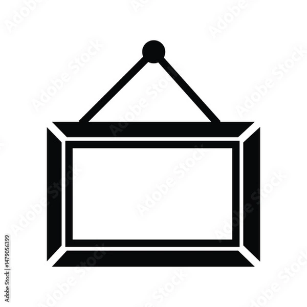Obraz frame photo vector icon