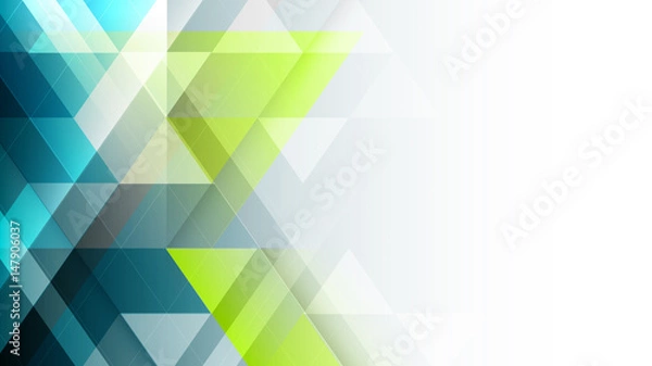 Obraz Abstract geometric vector background.