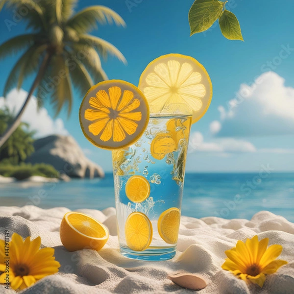 Fototapeta Summer background design