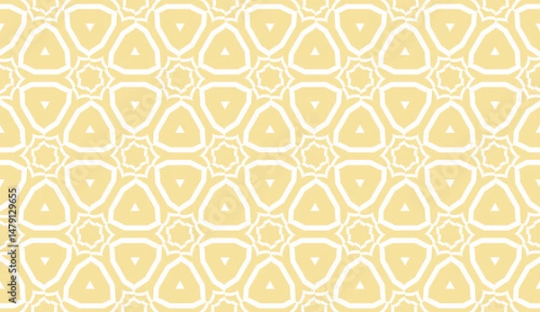 Fototapeta Smart background with decorative triangles layot. Vector illustration. Decorative design for you idea