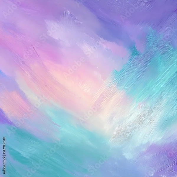 Fototapeta Abstract colorful watercolor background