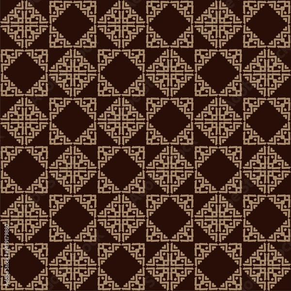 Obraz Beautiful ethnic fabric patterns designed to inspire your creative activities, vector backgrounds.