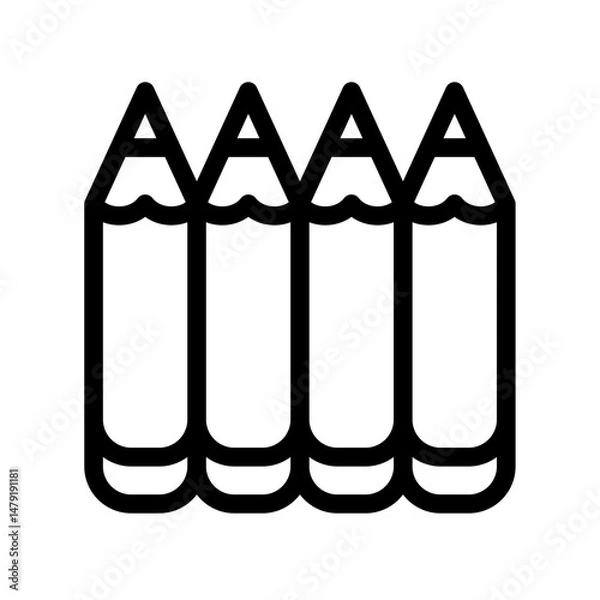 Obraz Colored Pencils