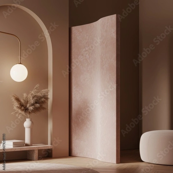 Fototapeta Romantic Pink Wave