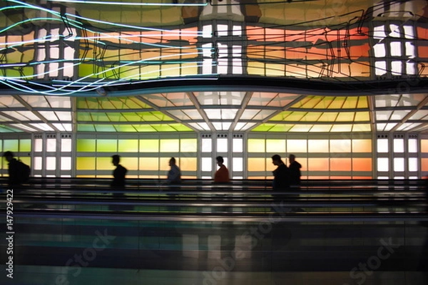 Obraz Lotnisku w Chicago