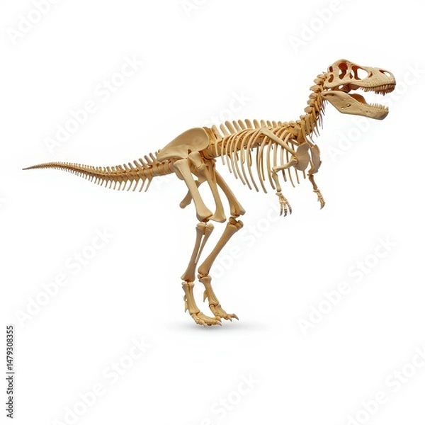 Fototapeta t rex skeleton