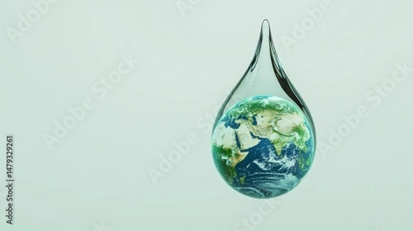 Fototapeta Environmental Conservation and Climate Change